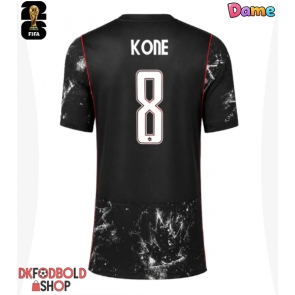 Canada Ismael Kone #8 Udebanetrøje Dame VM 2026 Kort ærmer Canada Ismael Kone #8 Udebanetrøje Dame VM 2026 Kort ærmer